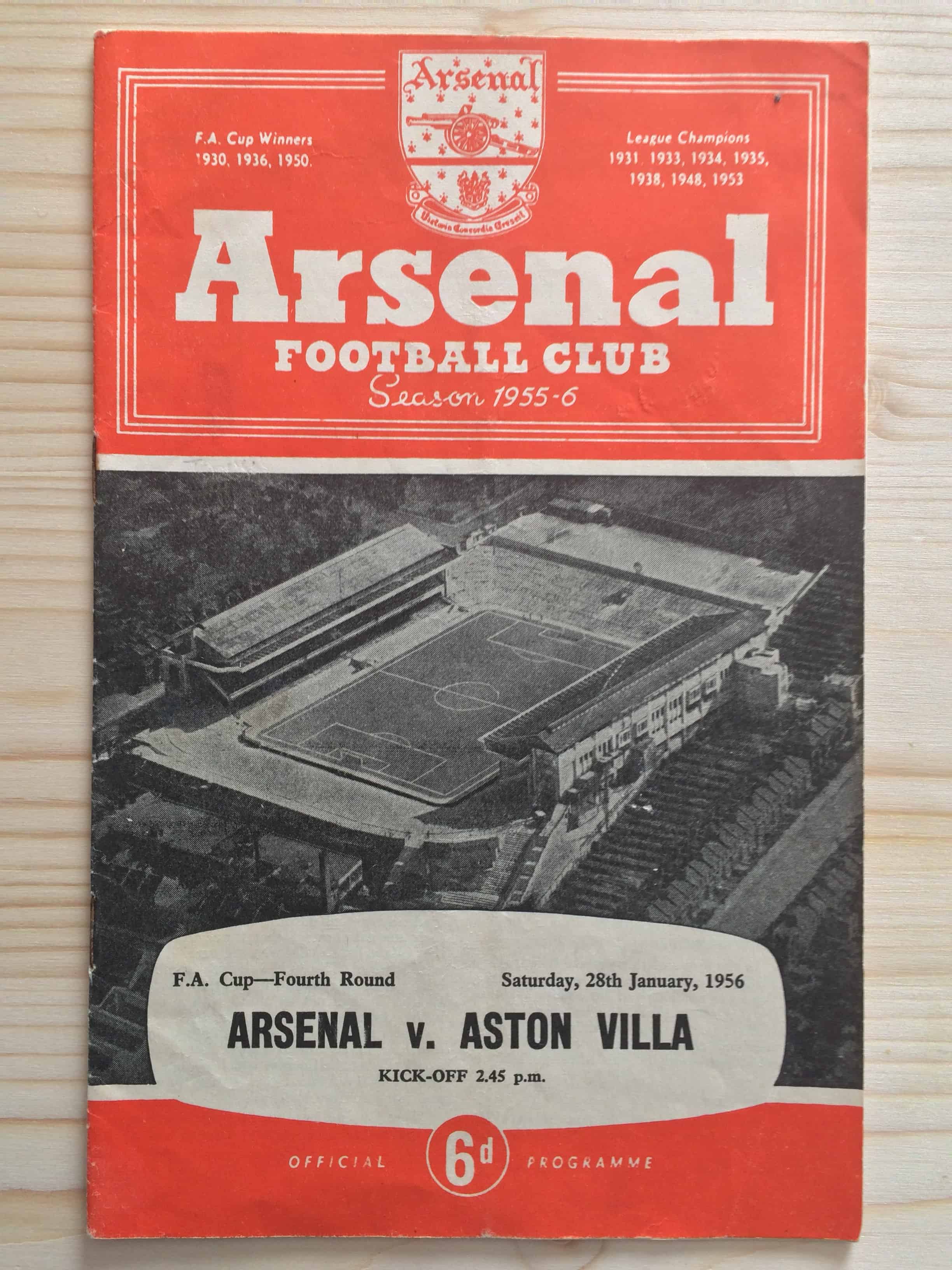 Arsenal FC v Aston Villa FC